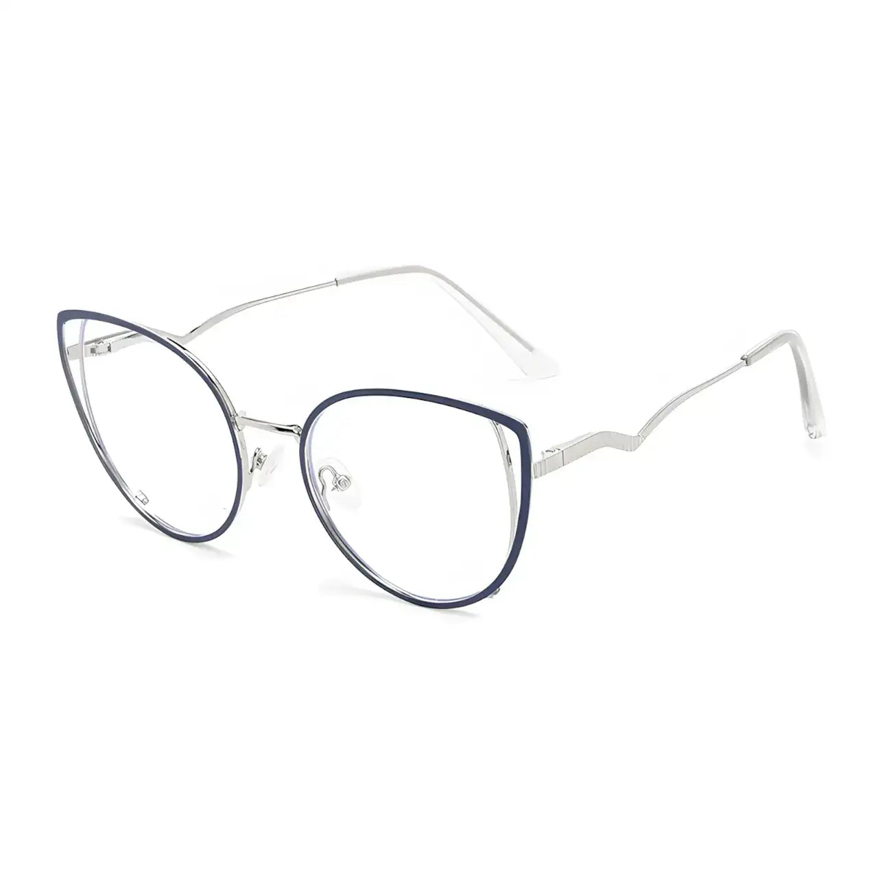 Bonnet Silver-Blue - Óculos Anti Luz Azul / Gafas Anti Luz Azul / Blue Light Glasses