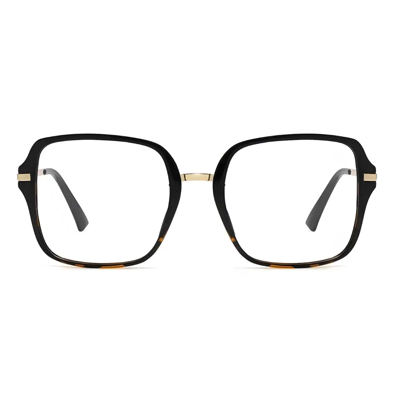 Daoudi Leopard-Black-2 - Óculos Clip-On / Gafas Clip-On / Clip-On Glasses