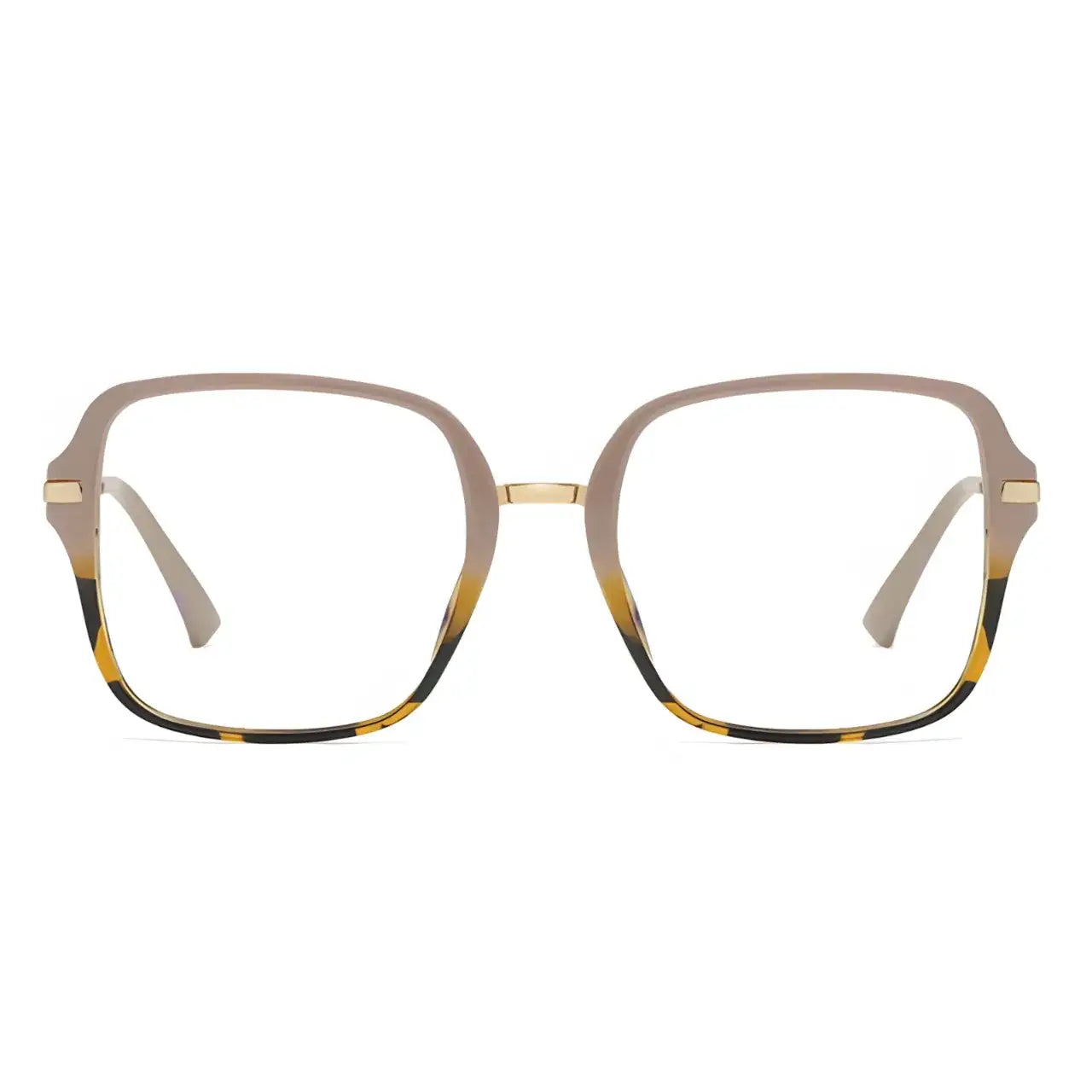 Daoudi Leopard-Salmon-2 - Óculos Clip-On / Gafas Clip-On / Clip-On Glasses