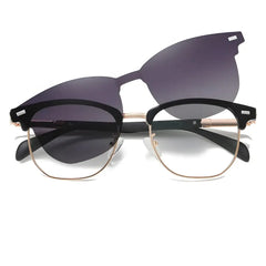 Dupont Gold-Black-2 - Óculos Clip-On / Gafas Clip-On / Clip-On Glasses