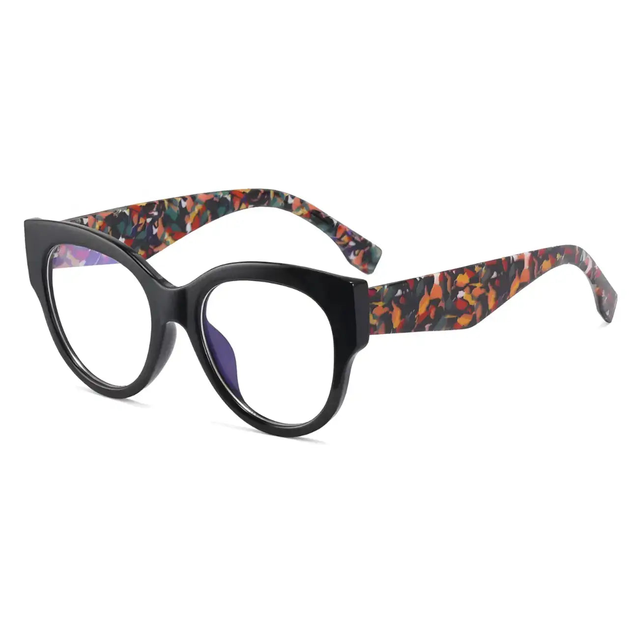 Huaman Black-Flower - Óculos Anti Luz Azul / Gafas Anti Luz Azul / Blue Light Glasses