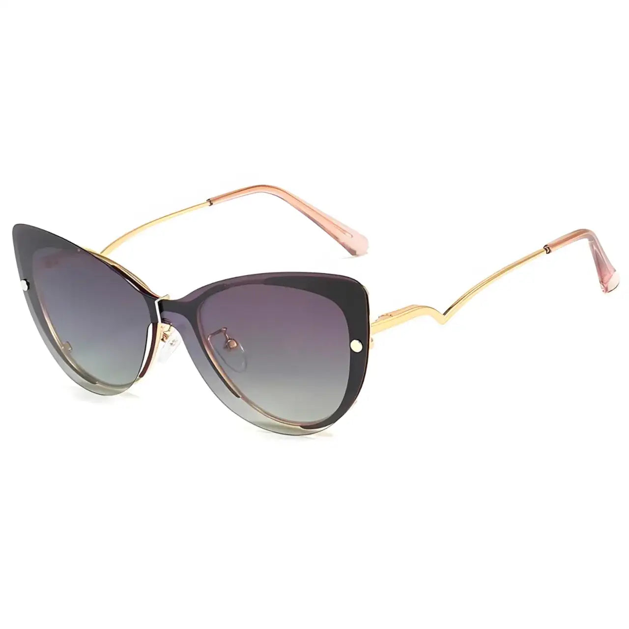 Khalifa Purple-1 - Óculos Clip-On / Gafas Clip-On / Clip-On Glasses