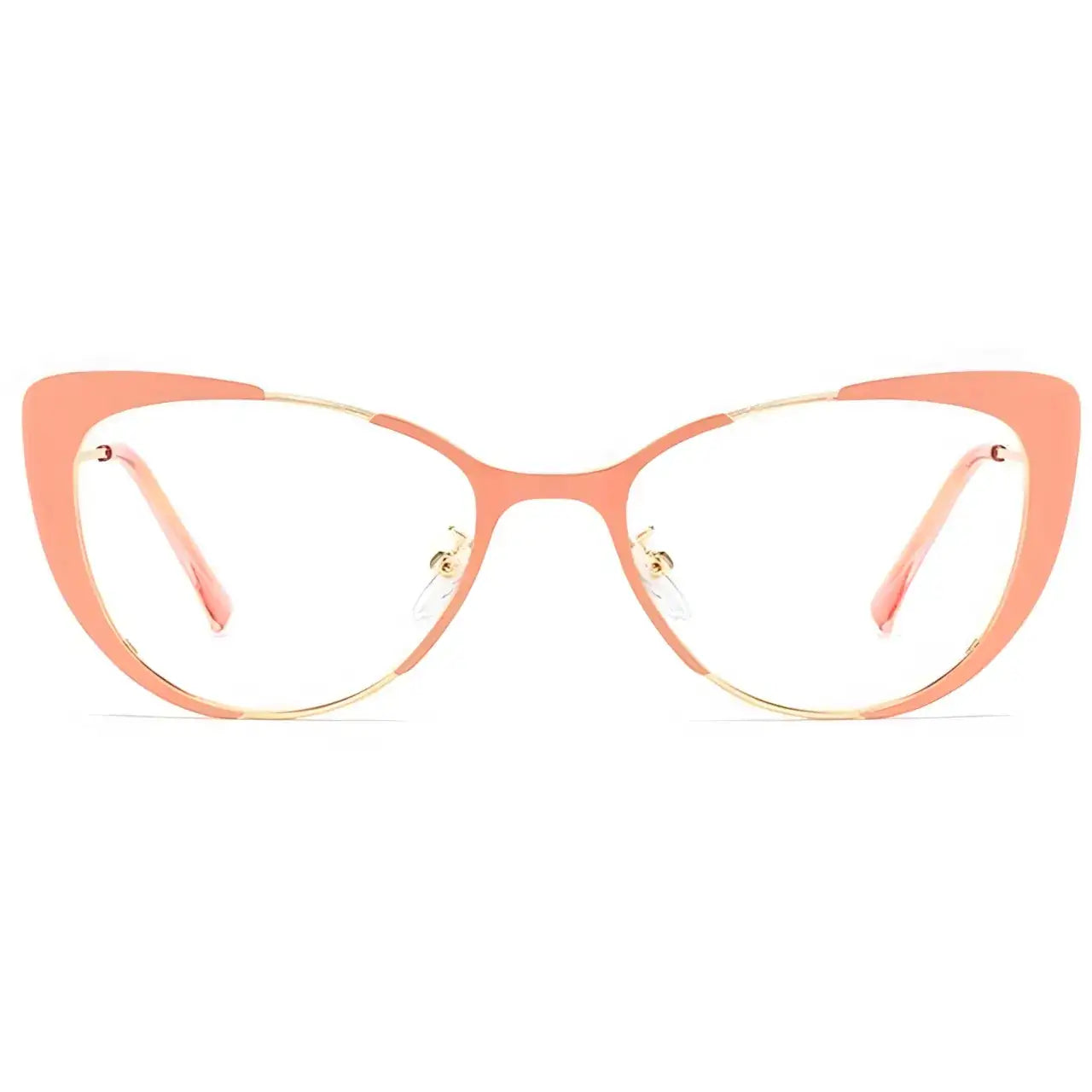 Khalifa Salmon-Pink-2 - Óculos Clip-On / Gafas Clip-On / Clip-On Glasses