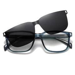 Liao Blue-2 - Óculos Clip-On / Gafas Clip-On / Clip-On Glasses