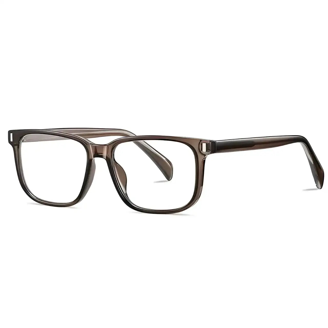 Liao Brown-1- Óculos Clip-On / Gafas Clip-On / Clip-On Glasses