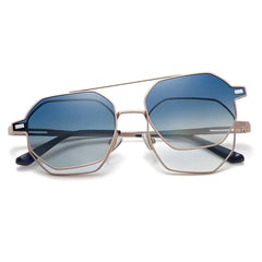Monet Gold-Blue-2 - Óculos Clip-On / Gafas Clip-On / Clip-On Glasses