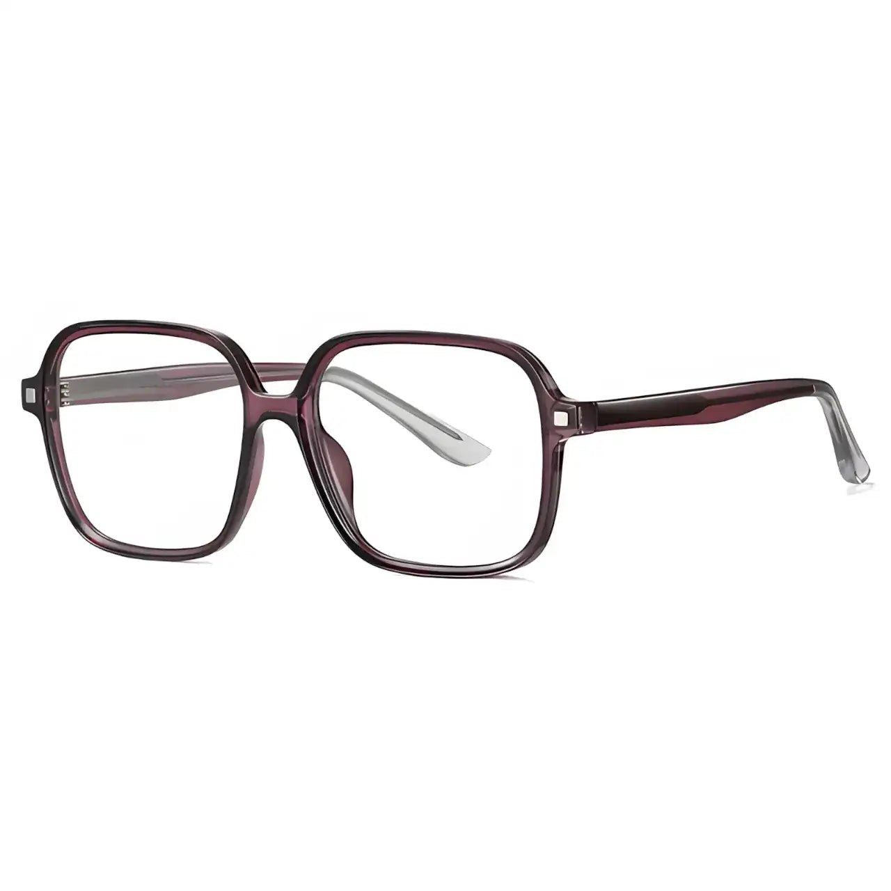 Perez Purple-1 - Óculos Clip-On / Gafas Clip-On / Clip-On Glasses