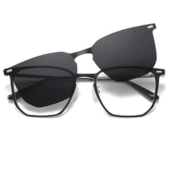 Piazza Black-2 - Óculos Clip-On / Gafas Clip-On / Clip-On Glasses