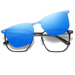 Piazza Blue-2 - Óculos Clip-On / Gafas Clip-On / Clip-On Glasses