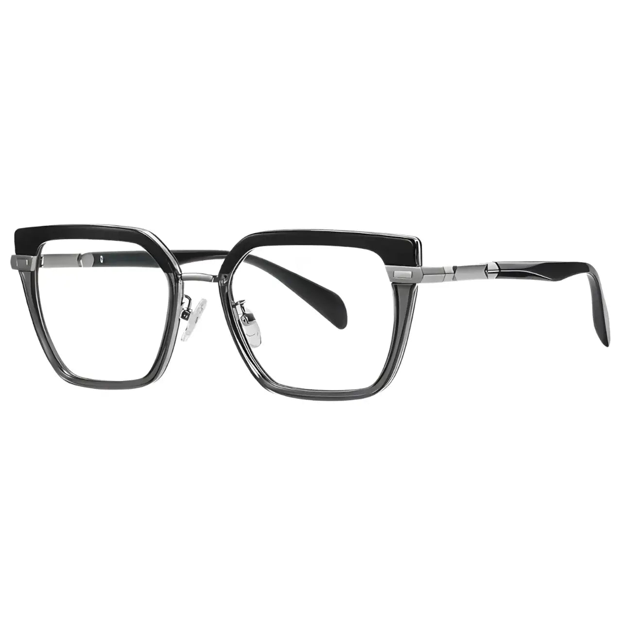 Quispe Black-1 - Óculos Clip-On / Gafas Clip-On / Clip-On Glasses