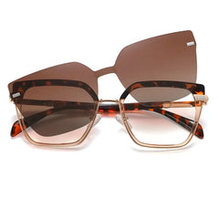 Quispe Leopard-Tea-2 - Óculos Clip-On / Gafas Clip-On / Clip-On Glasses
