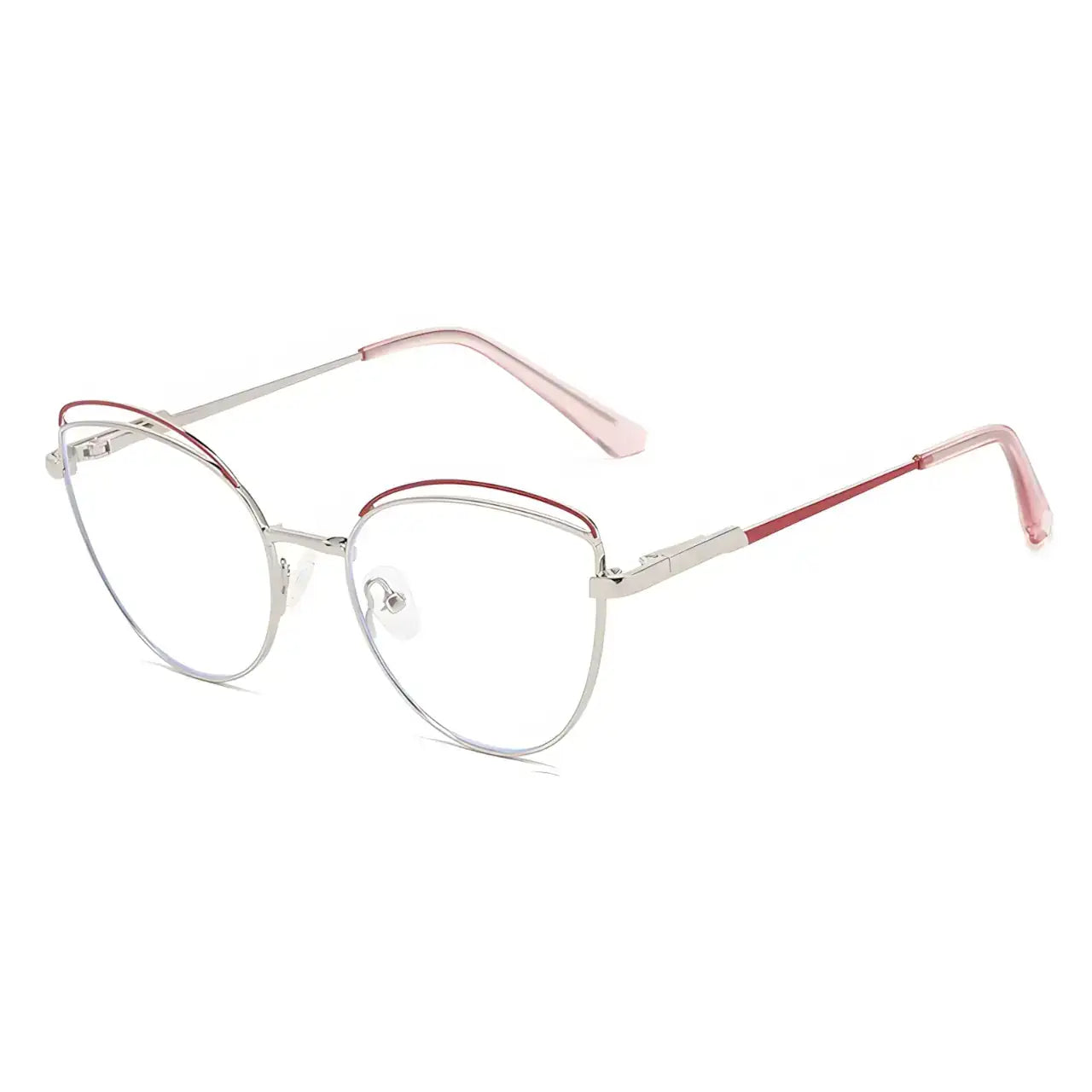 Rodrigues Silver-Red - Óculos Anti Luz Azul / Gafas Anti Luz Azul / Blue Light Glasses