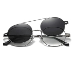 Sahu Black-2 - Óculos Clip-On / Gafas Clip-On / Clip-On Glasses