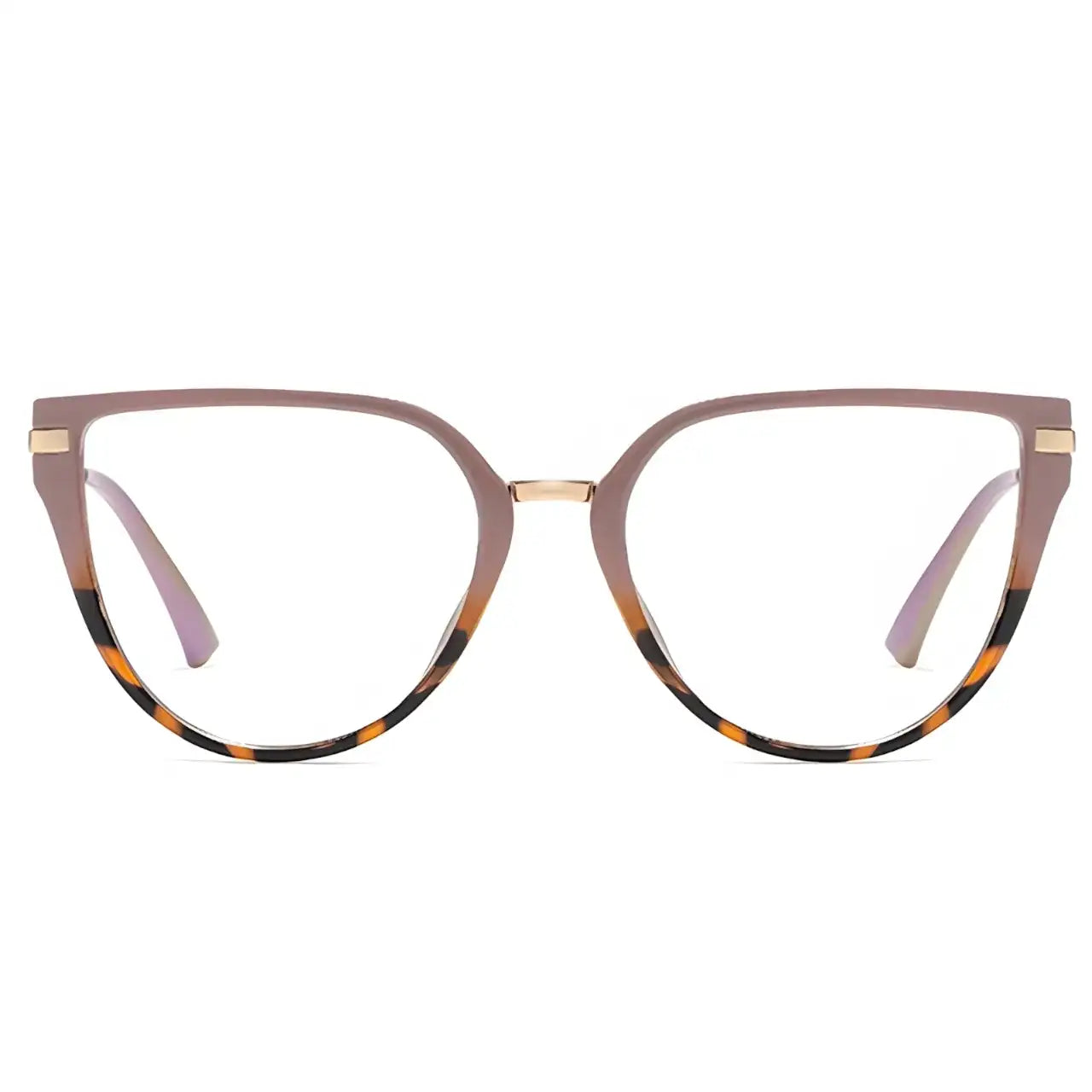 Xiang Leopard-Salmon-2 - Óculos Clip-On / Gafas Clip-On / Clip-On Glasses