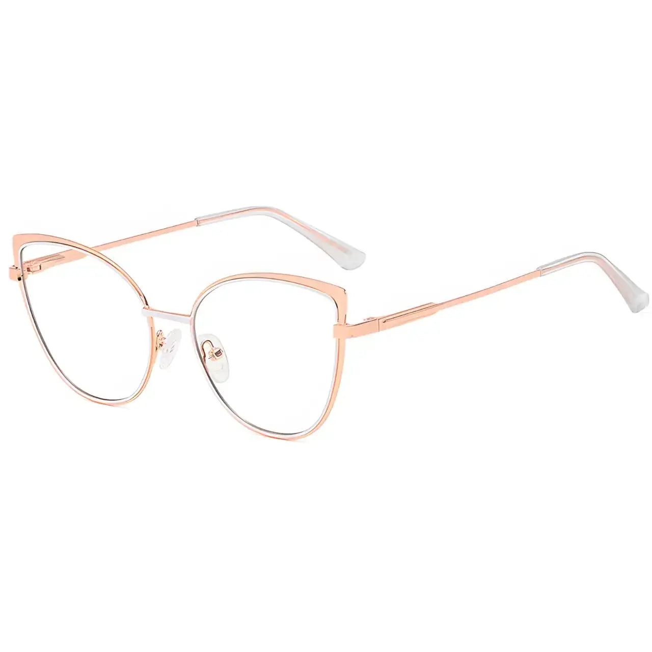 Xiao Gold-White - Óculos Anti Luz Azul / Gafas Anti Luz Azul / Blue Light Glasses