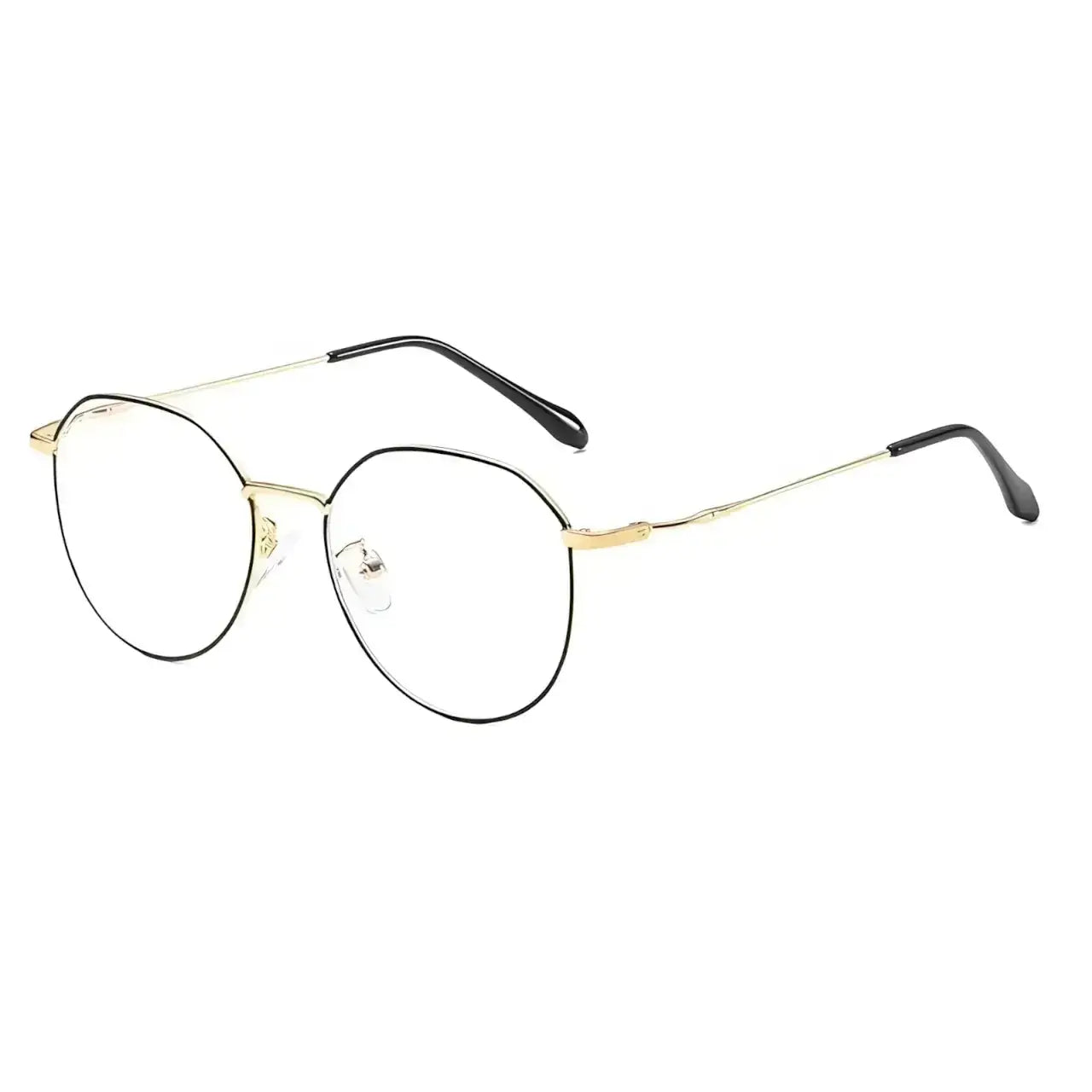 Farouk Gold-Black - Óculos Anti Luz Azul / Gafas Anti Luz Azul / Blue Light Glasses