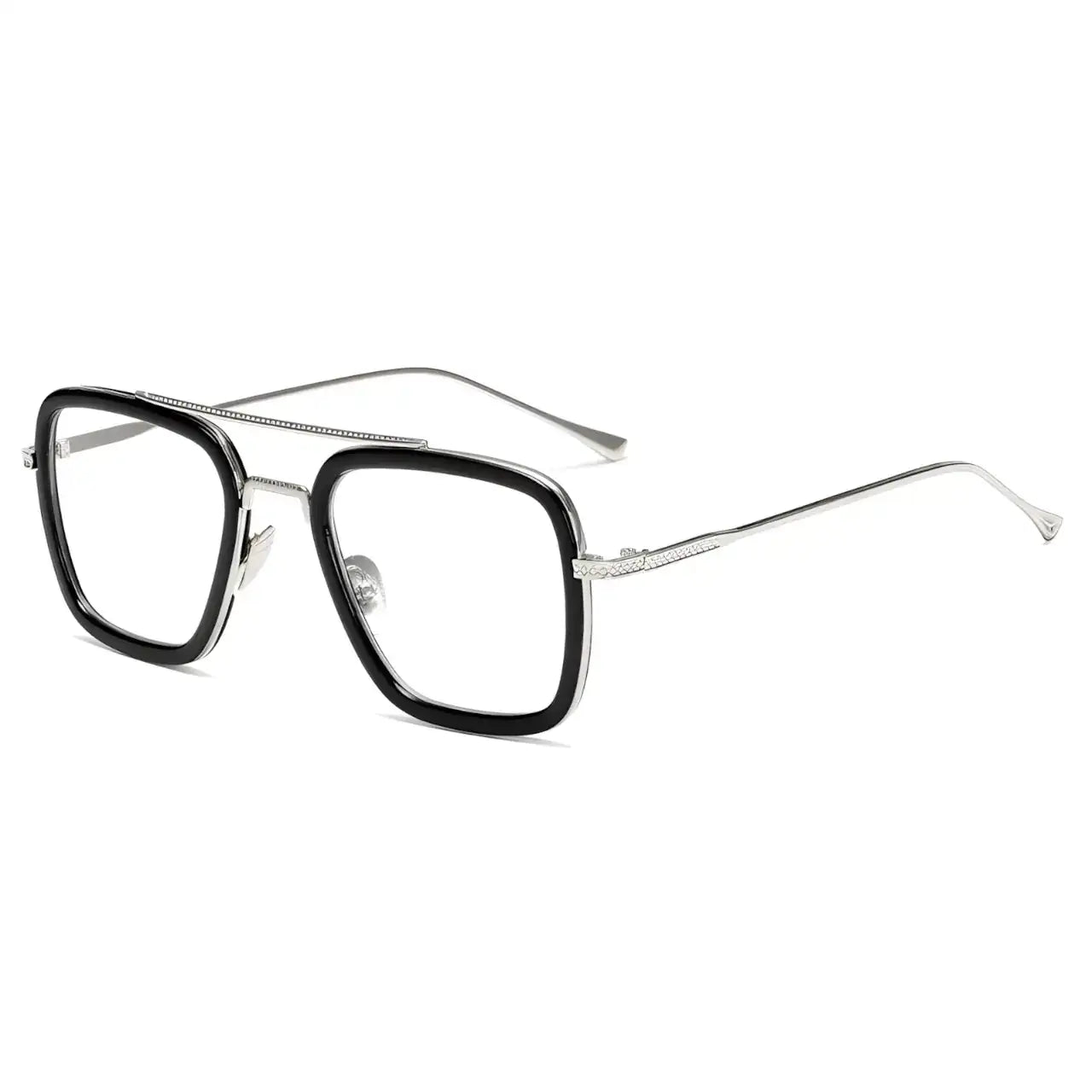 Galvan Silver-Black - Óculos Anti Luz Azul / Gafas Anti Luz Azul / Blue Light Glasses