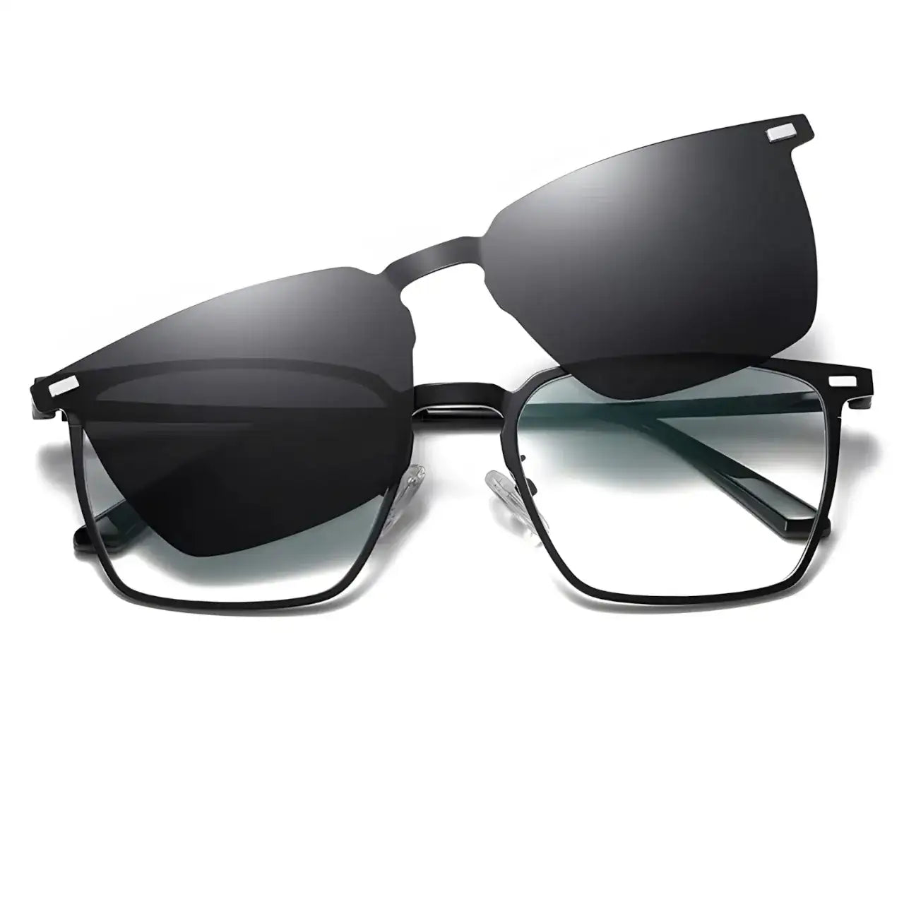 Hartmann Black-2 - Óculos Clip-On / Gafas Clip-On / Clip-On Glasses