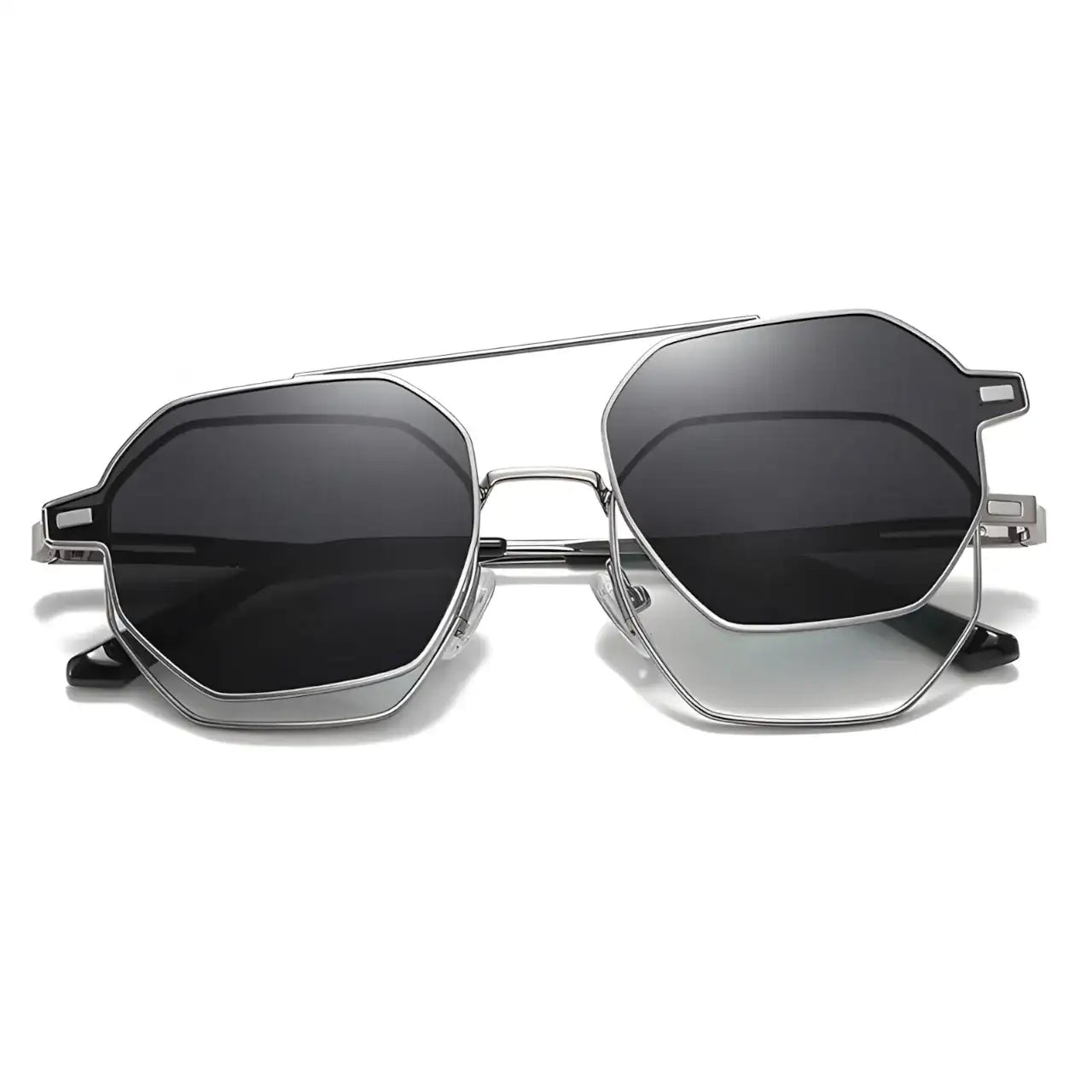 Monet Black-2 - Óculos Clip-On / Gafas Clip-On / Clip-On Glasses