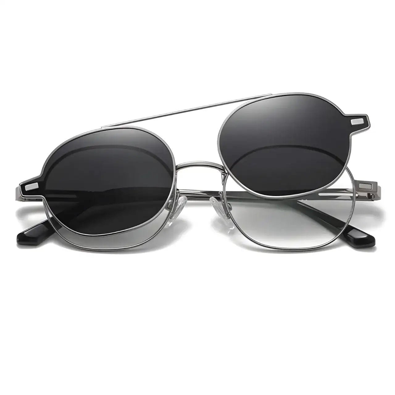 Sahu Black-2 - Óculos Clip-On / Gafas Clip-On / Clip-On Glasses