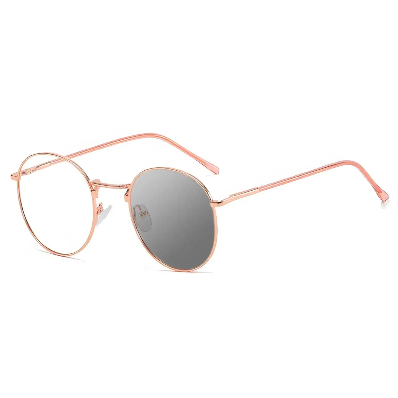 Salah Gold-Pink/Gray - Óculos Fotocromático / Gafas Fotocromáticos / Photochromic Glasses