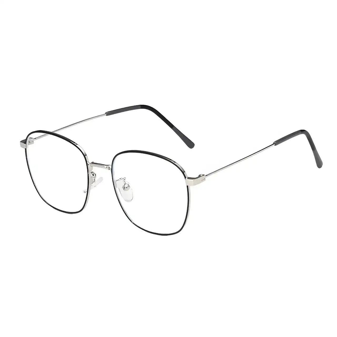Schulz Silver-Black - Óculos Anti Luz Azul / Gafas Anti Luz Azul / Blue Light Glasses